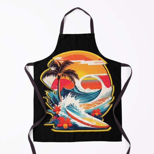Item preview, Catch a Wave Surfing Palm Trees - Summer Time Essentials designed and sold by Ridiculam Toga.