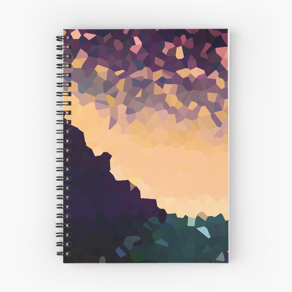 Item preview, Coastal Mountain Abstract Beach and Colorful Sky Scene 4 of 8 designed and sold by Beachy.