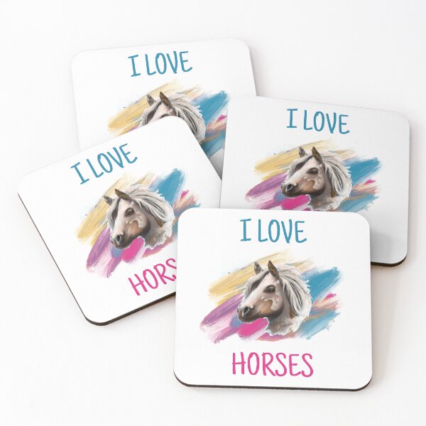 Item preview, I Love Horses designed and sold by earth-t-shirt.