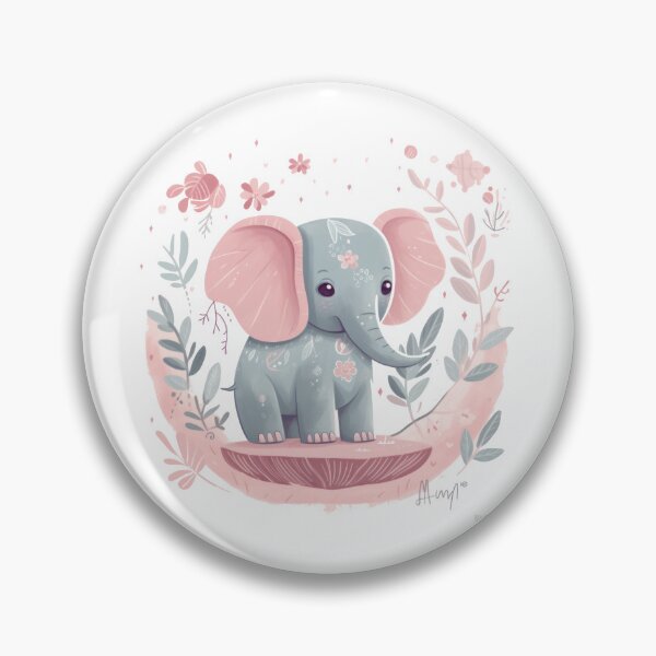 Item preview, This playful pachyderm is making our hearts melt designed and sold by cafegrafis.