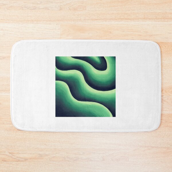 Item preview, Green Tie Dye Ripples designed and sold by Puddleleaps.