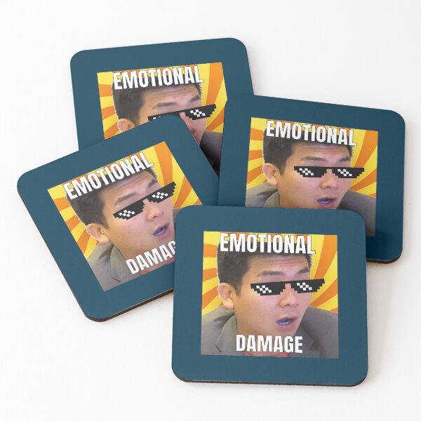 Item preview, EMOTIONAL DAMAGE Tiktok Meme Inspired designed and sold by Bucylekalerow.