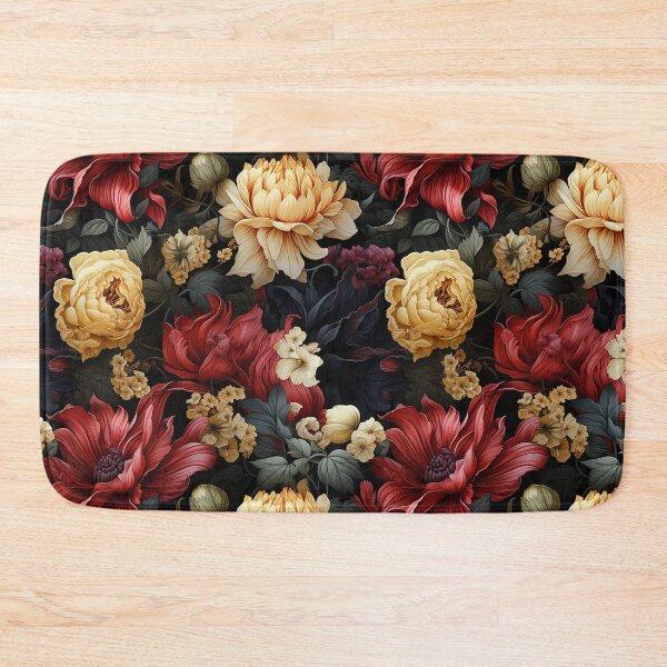Item preview, Thorns and Petals: A Gothic Blossom Tapestry Dark Floral Design designed and sold by NikkofTime.