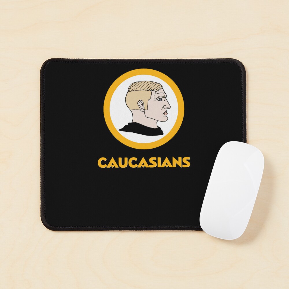 Caucasians  Sticker for Sale by picken-shirely