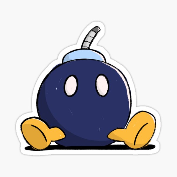 Bobby the Bob-omb Sticker for Sale by Stephens1081
