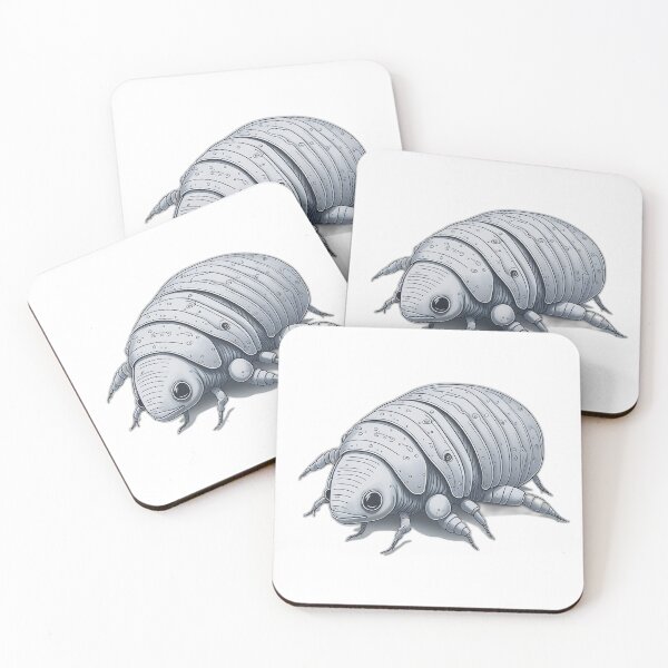 Item preview, Dairy Cow Isopod Chibi Sticker designed and sold by Alif  Bin Hasan.