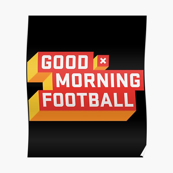 NFL Game Day Morning TV Poster