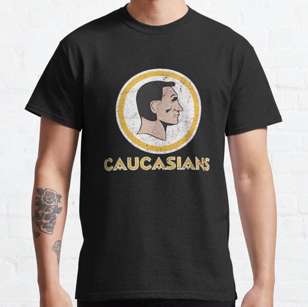 Washington Caucasians redskins tee shirt, guys shirt, tank top and