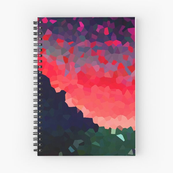 Item preview, Coastal Mountain Abstract Beach and Colorful Sky Scene 5 of 8 designed and sold by Beachy.