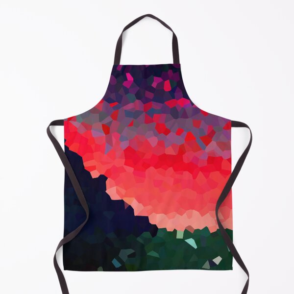 Item preview, Coastal Mountain Abstract Beach and Colorful Sky Scene 5 of 8 designed and sold by Beachy.