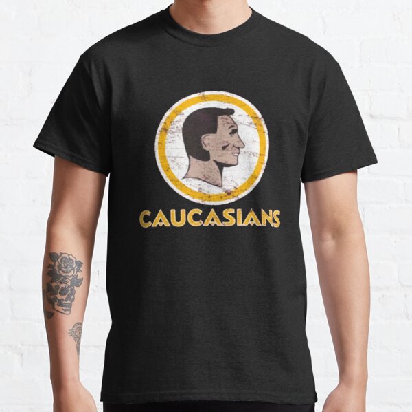 Cleveland Caucasian Washington Redskin Funny Football T Shirt