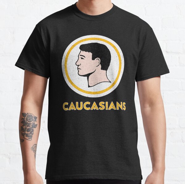 Washington Caucasians redskins tee shirt, guys shirt, tank top and