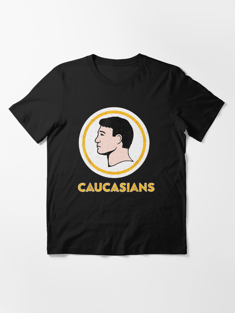 Bomani Jones Cleveland Caucasians Funny Parody T Shirt