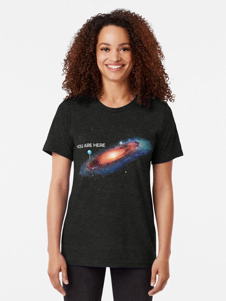 milky way galaxy shirt