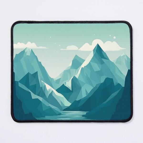 Item preview, Minimalistic background - mountain ranges designed and sold by storyofdavid.
