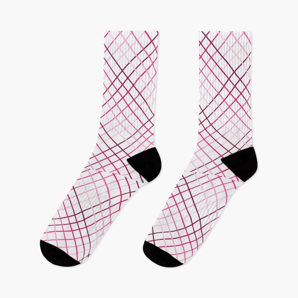 Item preview, Red Check Pin Stripe on White, Red Tones designed and sold by AASparksDesigns.