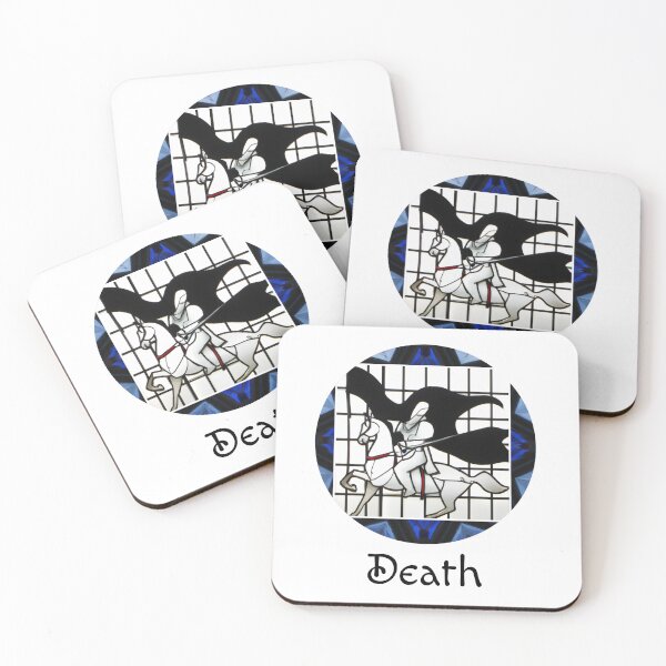 Item preview, Major Arcana Death - Stained Glass Design for T-shirt, stickers and other accessories designed and sold by Pixel Waite.