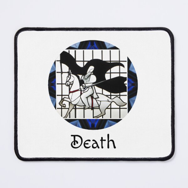Item preview, Major Arcana Death - Stained Glass Design for T-shirt, stickers and other accessories designed and sold by Pixel Waite.