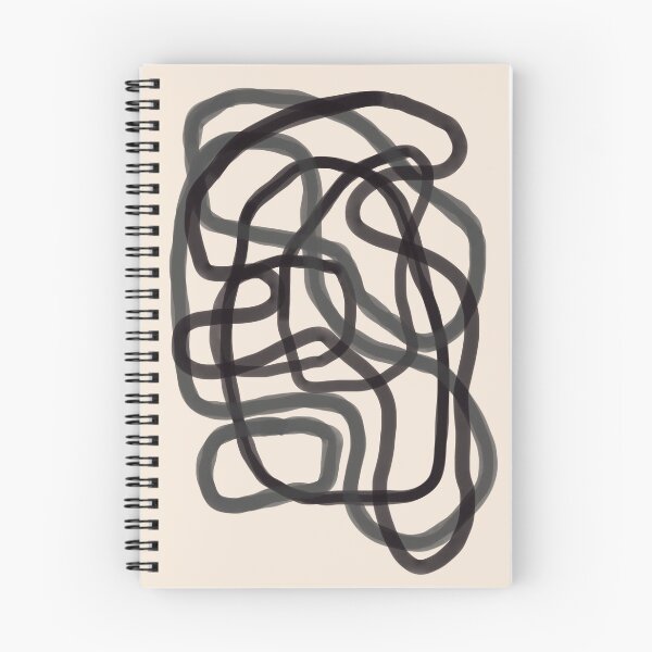Item preview, Black Swirled Lines designed and sold by cadinera.