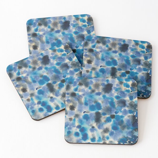 Item preview, Blue watercolor abstract stain designed and sold by Victoria Sharova.