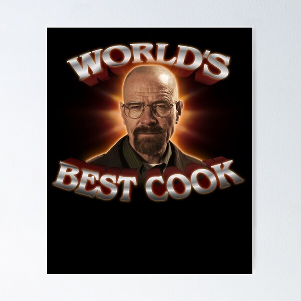 Item preview, World's Best Cook Walter White Breaking Bad Design Classic  designed and sold by LutherRuecker.