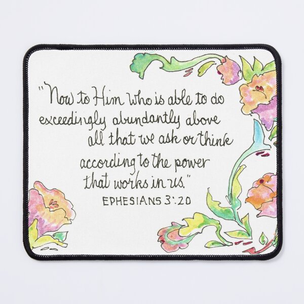 Item preview, Ephesians 3:20 designed and sold by peggy-faye.