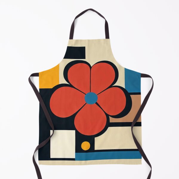 Item preview, Bauhaus floral design designed and sold by Donkey's Salad.