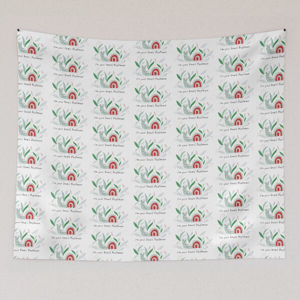 Item preview, I'm your snail postman designed and sold by BasicClear.