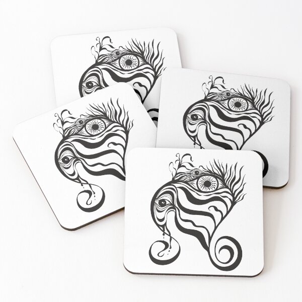 Item preview, spiral eyes designed and sold by Spaceketdesign.