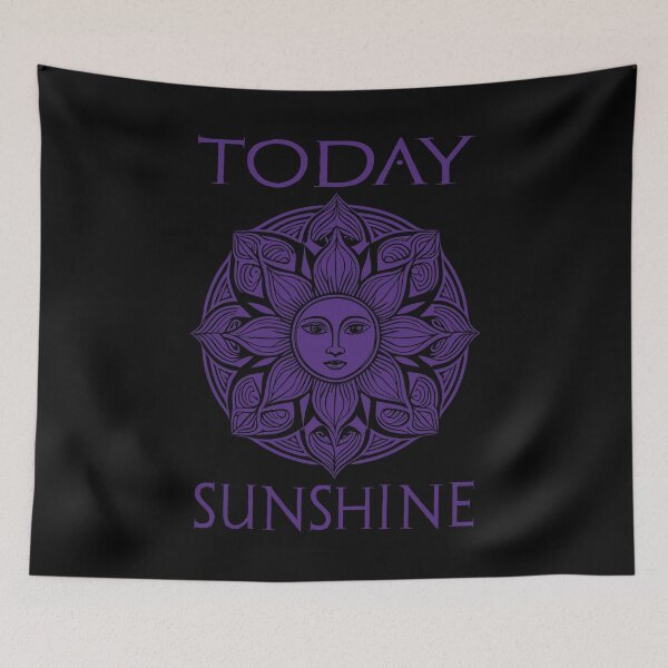 Item preview, Today Sunshine - Indigo designed and sold by Soulemotion.