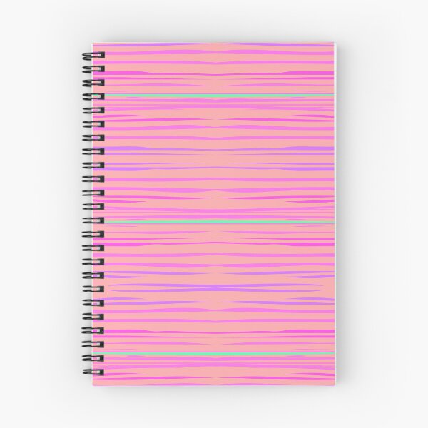 Item preview, Sunset Stripes - Pink Turquoise designed and sold by SilverPegasus.