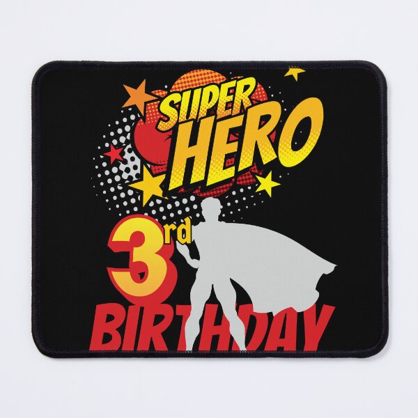 Item preview, 3rd Birthday Superhero Smash Classic Comic Style designed and sold by BunBuntheDog-.