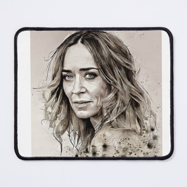 Item preview, Emily  Blunt in watercolors designed and sold by bogfl.