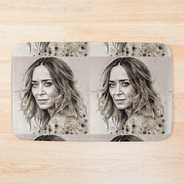 Item preview, Emily Blunt en acuarelas designed and sold by bogfl.