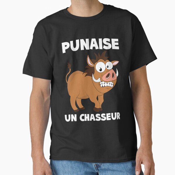 Aperçu de l'œuvre Humour Sanglier Chasseur Chasseur créée et vendue par doucelune.