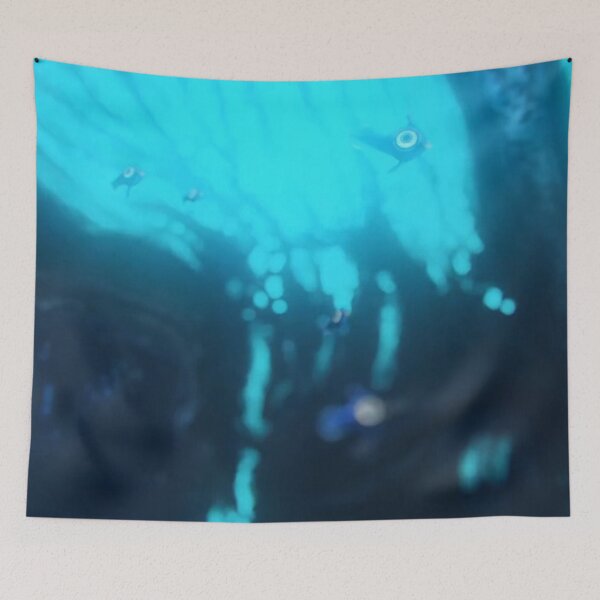 Item preview, Subnautica Reefback (Regular width, with fish in foreground) designed and sold by tacticalhog.