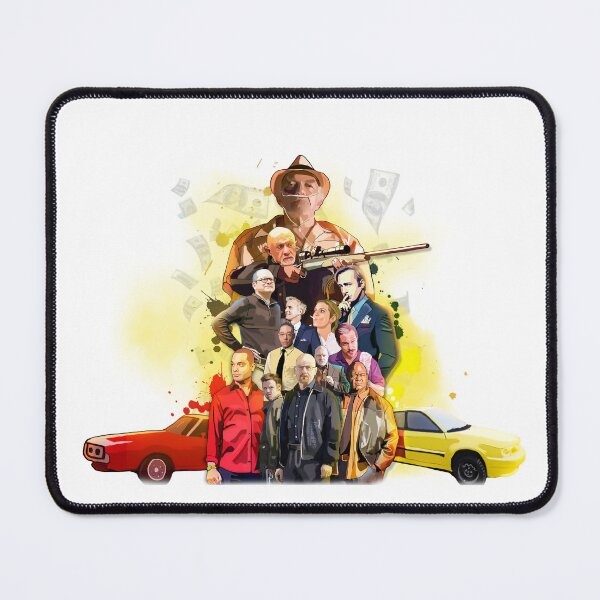 Item preview, better call saul breaking bad mashup poster designed and sold by therustyart.