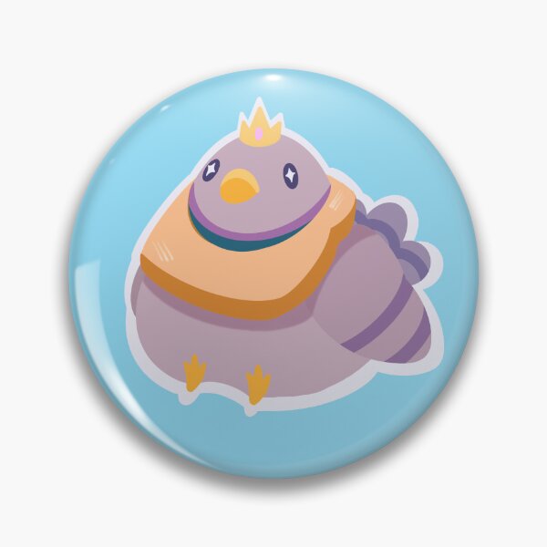 Item preview, Pigeon Bread King designed and sold by PottedCat.