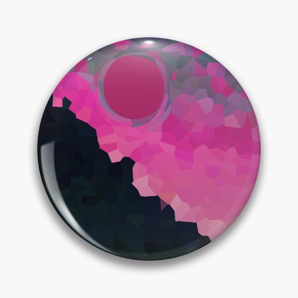 Item preview, Coastal Mountain Abstract Beach and Colorful Sky Scene 7 of 8 - with Sun designed and sold by Beachy.