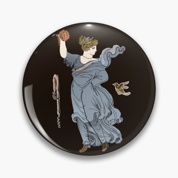 Item preview, Ancient Greek woman dancing with a ball designed and sold by frederic Lecut.