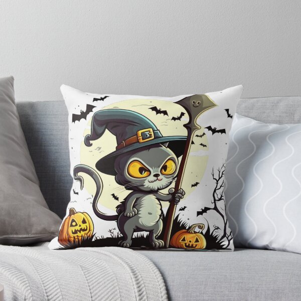 Item preview, Watch out! This Halloween, this cat's got some tricks up its sleeve designed and sold by cafegrafis.