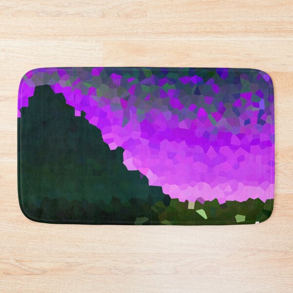 Item preview, Coastal Mountain Abstract Beach and Colorful Sky Scene 8 of 8 designed and sold by Beachy.