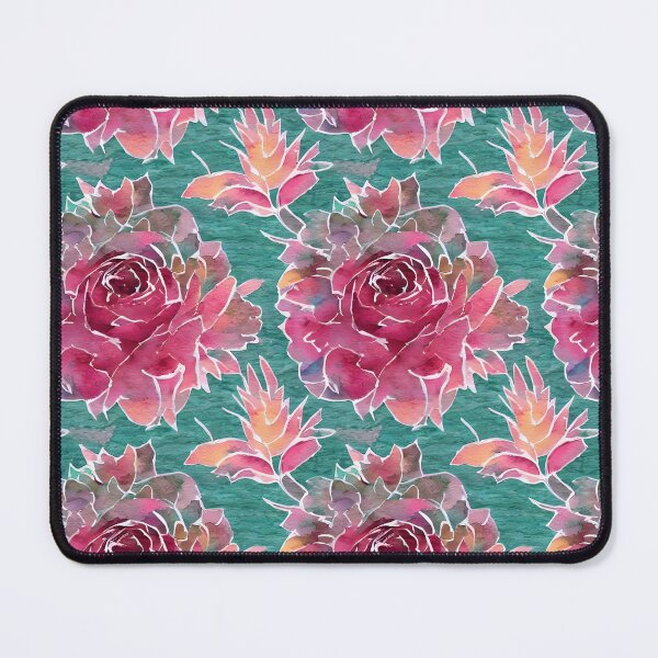 Aperçu de l'œuvre Motif floral aquarelle créée et vendue par JBunnieDesign.