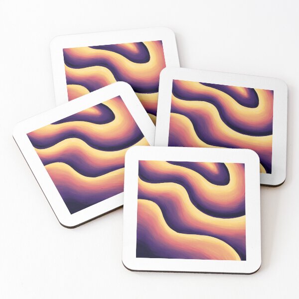 Item preview, Warm Tie Dye Ripples designed and sold by Puddleleaps.