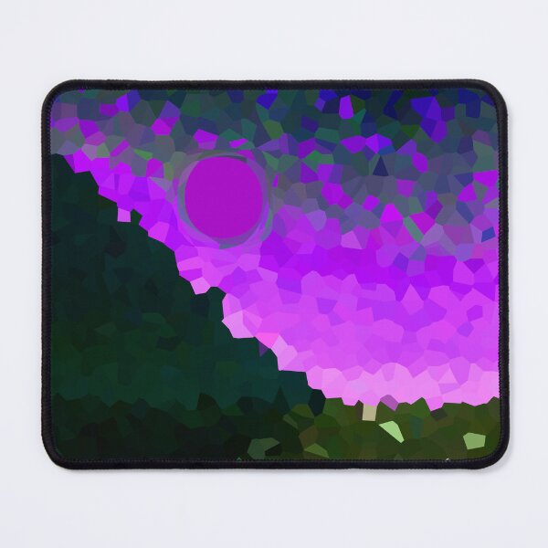 Item preview, Coastal Mountain Abstract Beach and Colorful Sky Scene 8 of 8 - with Sun designed and sold by Beachy.