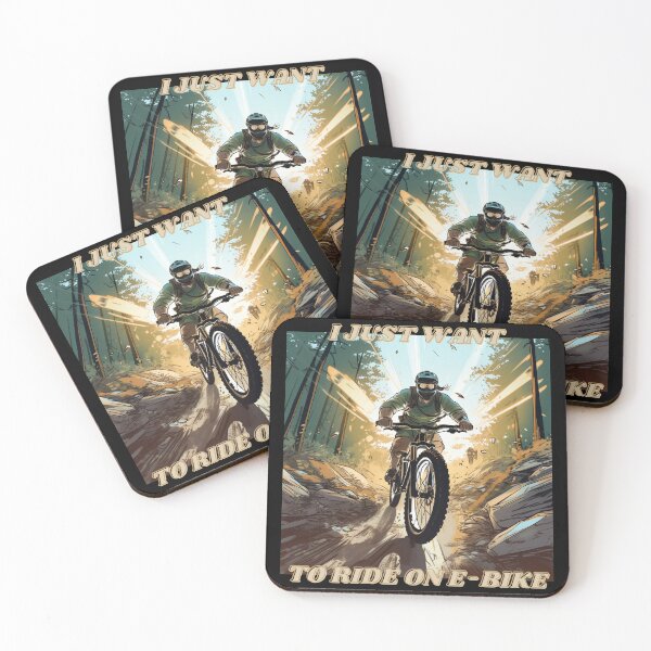 Item preview, I Just Want to Ride on E-bike designed and sold by Lab4YourStyle.