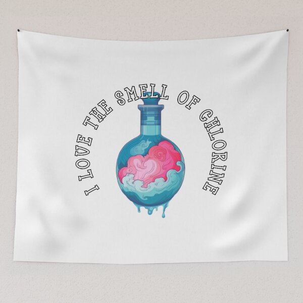 Item preview, I LOVE THE SMELL OF CHLORINE designed and sold by Tee Studio.