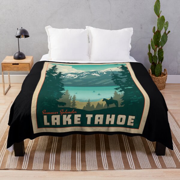 Artikelvorschau, Lake Tahoe Vintage Aufkleber entworfen und verkauft von zjuyrptmw39.