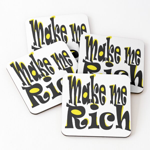 Item preview, Make me rich  designed and sold by Frizzanteworld.