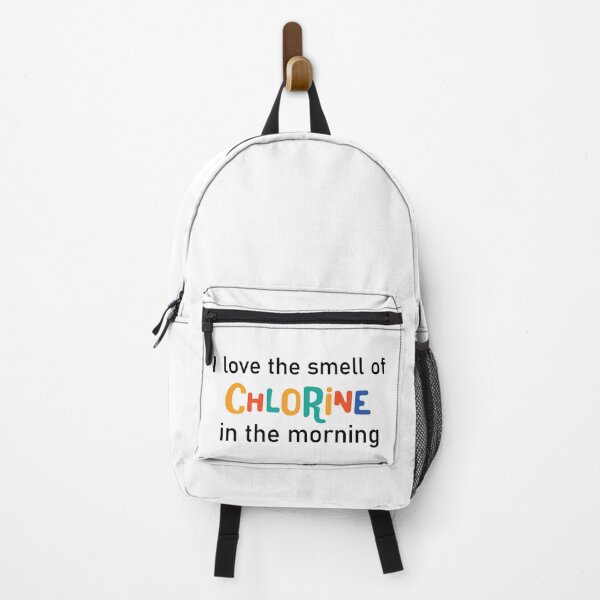 Item preview, Swim into the Day: smell of Chlorine - I love the smell of Chlorine in the morning designed and sold by EmeraldeaArt.